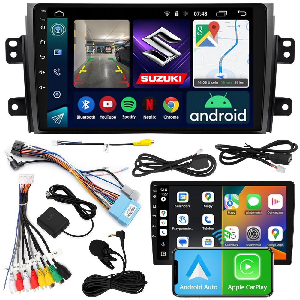 Rádio Navigace Android RS-305 Suzuki SX4 2006-2013 2GB 9