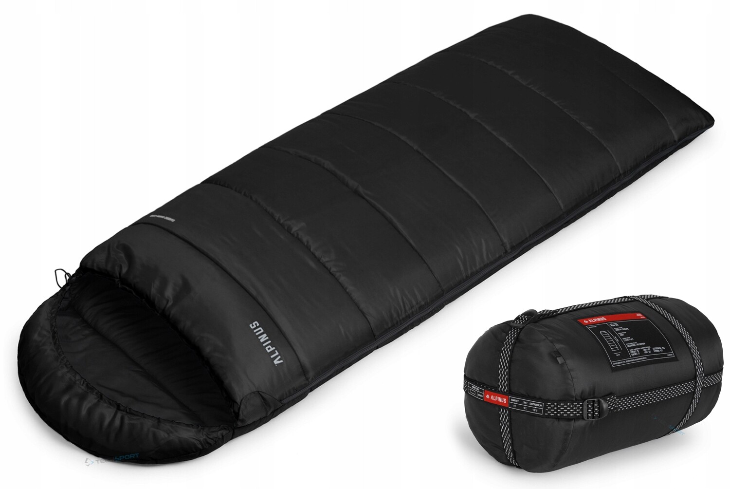 Markový Teplý Spací Pytel 2v1 Alpinus Classic Warm 1800 až -16 stupňů