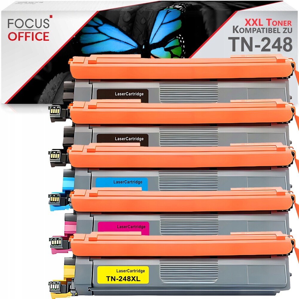 5x toner pro Brother DCP-L3560CDW L3520CDW HL-L8230CDW L3220CW MFC-L3740CDW