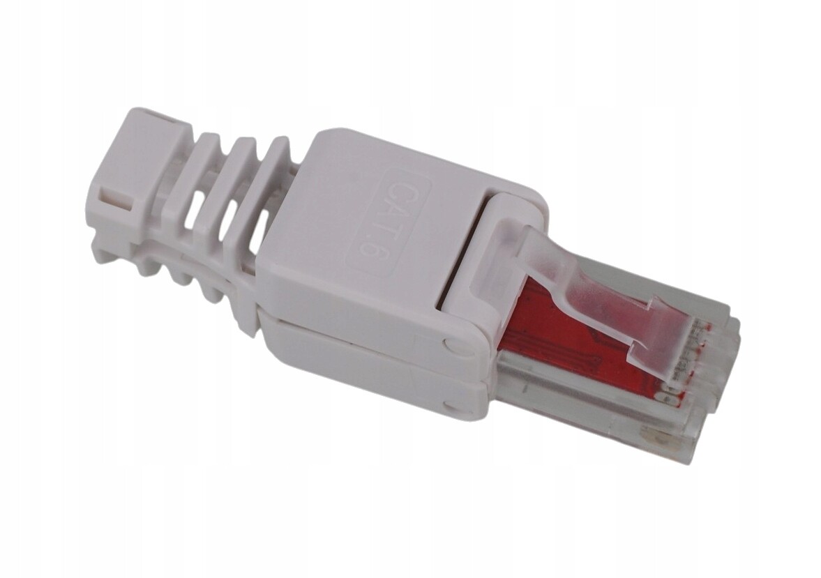 Koncovka Pro Montáž Zástrčky Konektoru RJ45 8P8C Kat. 6 Beznástrojová