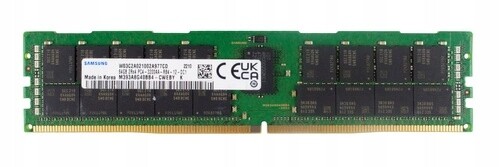 paměť Ram 1x 64GB Samsung Ecc Registered DDR4 2Rx4 3200MHz PC4-25600 Rdimm