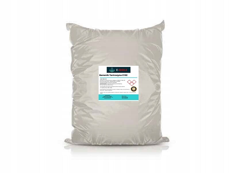 Barvivo Tartrazin E102 potravinářské, cukrářské 5 kg