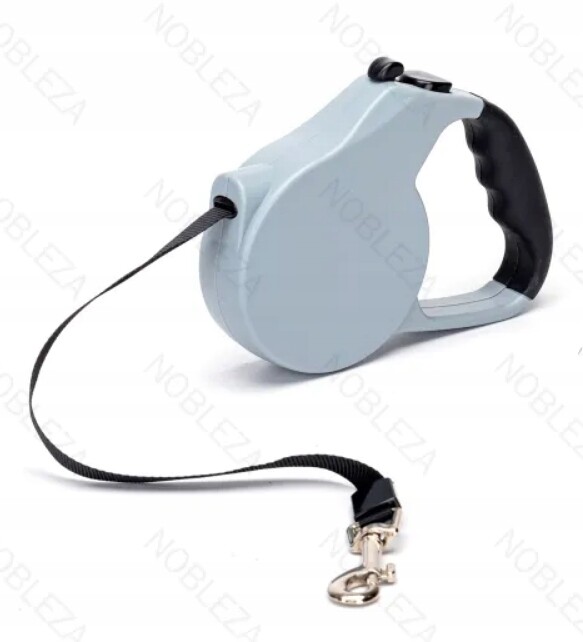 2 x Vodítko pro psa s blokádou do 50 kg, 5 metrů, vínové