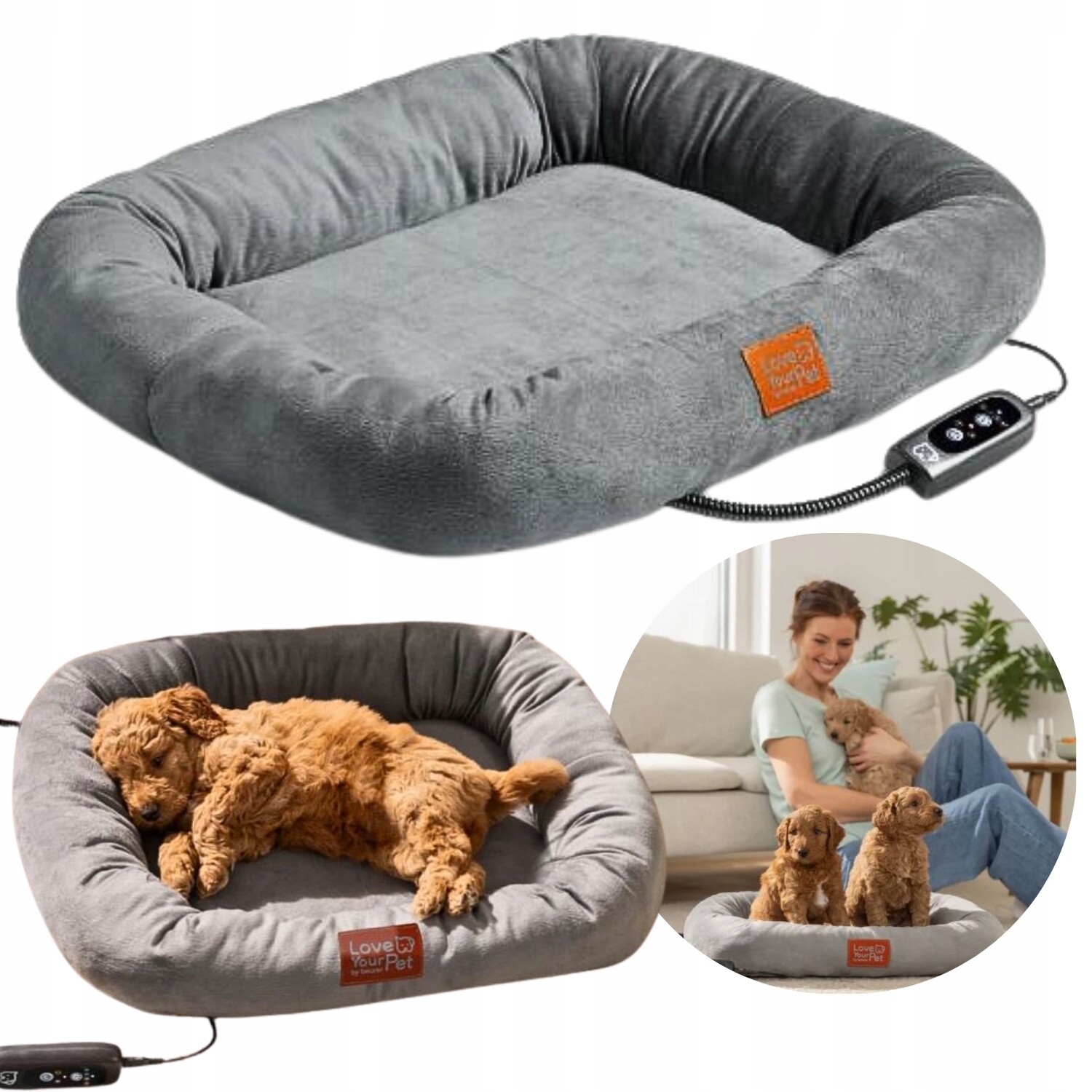 Pelíšek pelíšek Beurer pro psa kočku Bezpečný na podzim a zimu