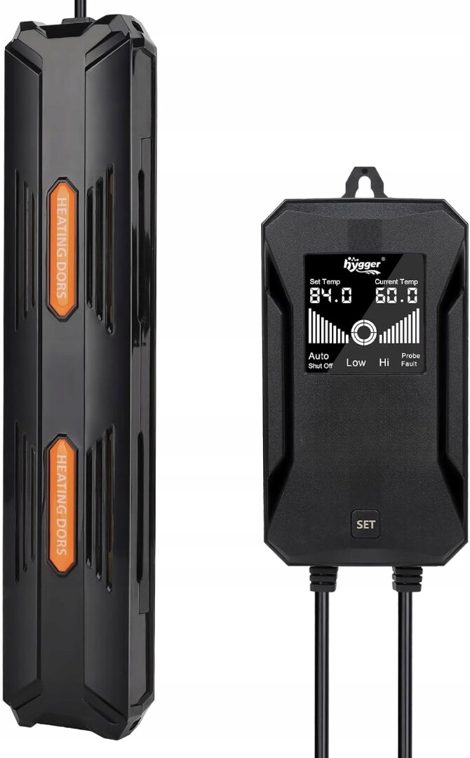 Ohřívač Pro Akvarijní Akvaristiku Hygger HG079 500W Digitální Pro Ohřívač