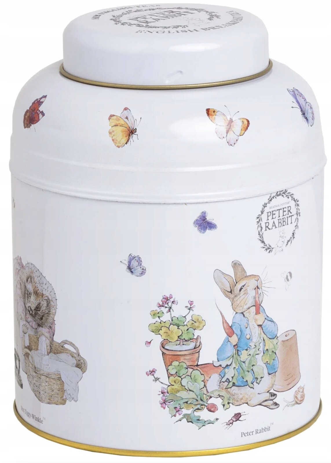 Černý instantní čaj New English Tea 160 g Petter Rabit cylinder