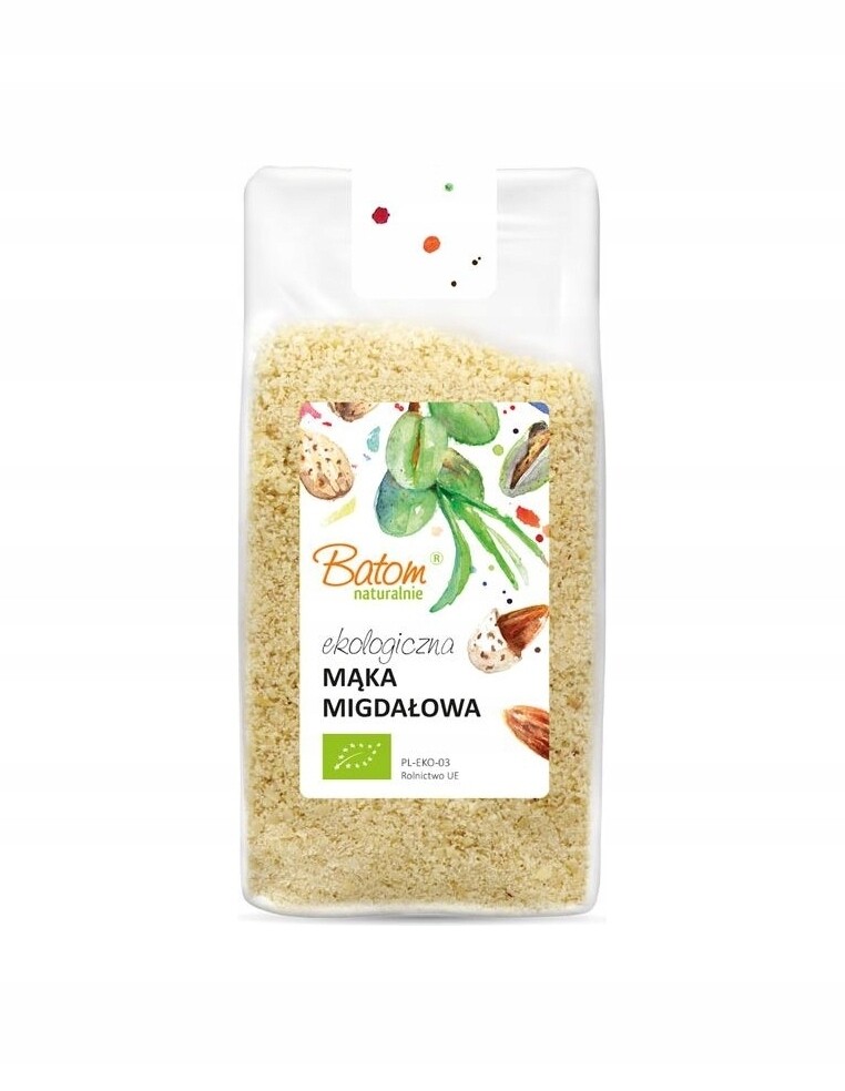 Mleté mandle (mandlová mouka) 1 kg Batom Bio