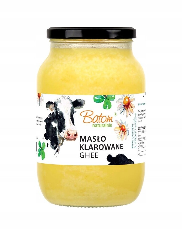 Přepuštěné máslo Ghee 1 l Batom
