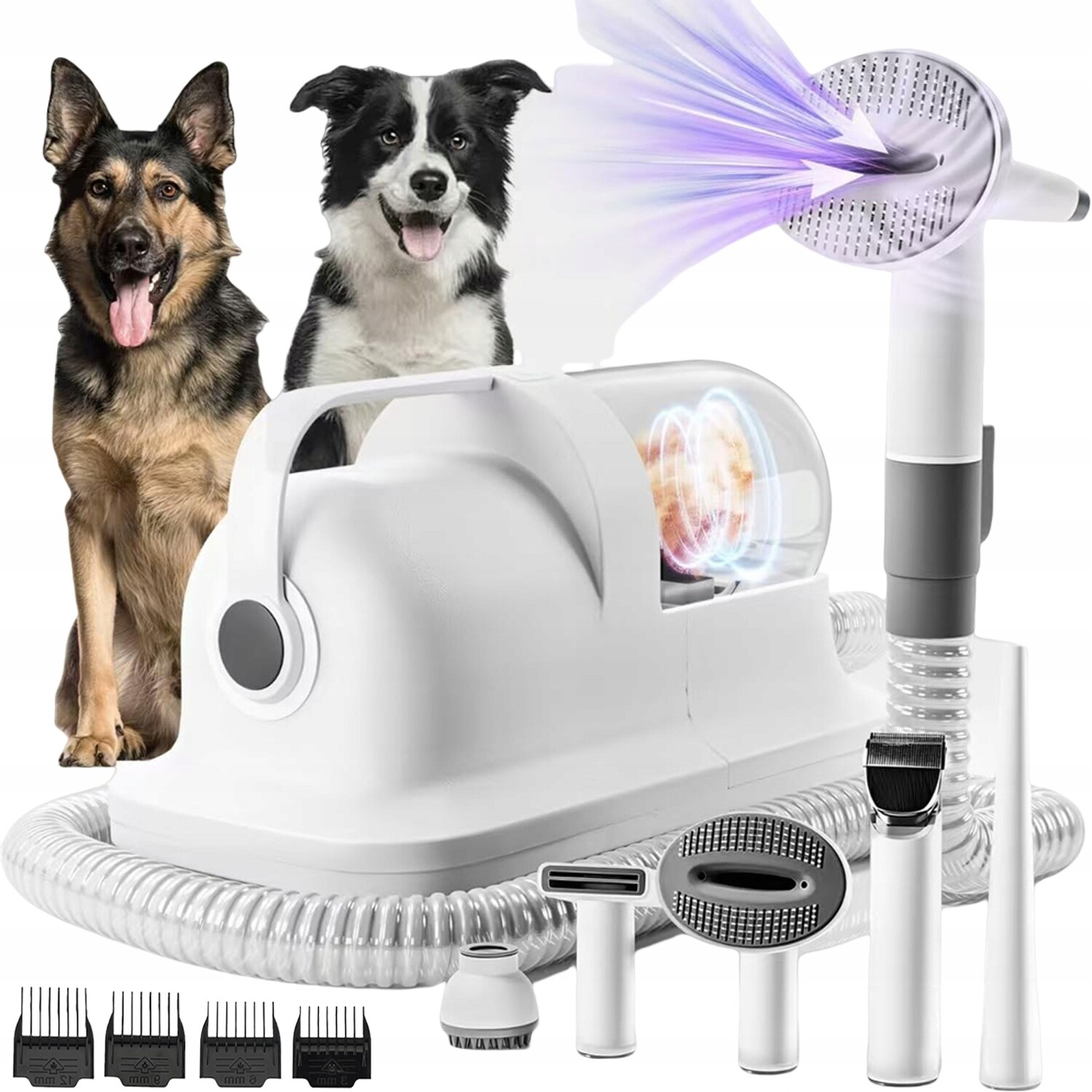 Vysavač Na Zvířaté Chlupy Univerzální Profesionální Sada 16000 Pa