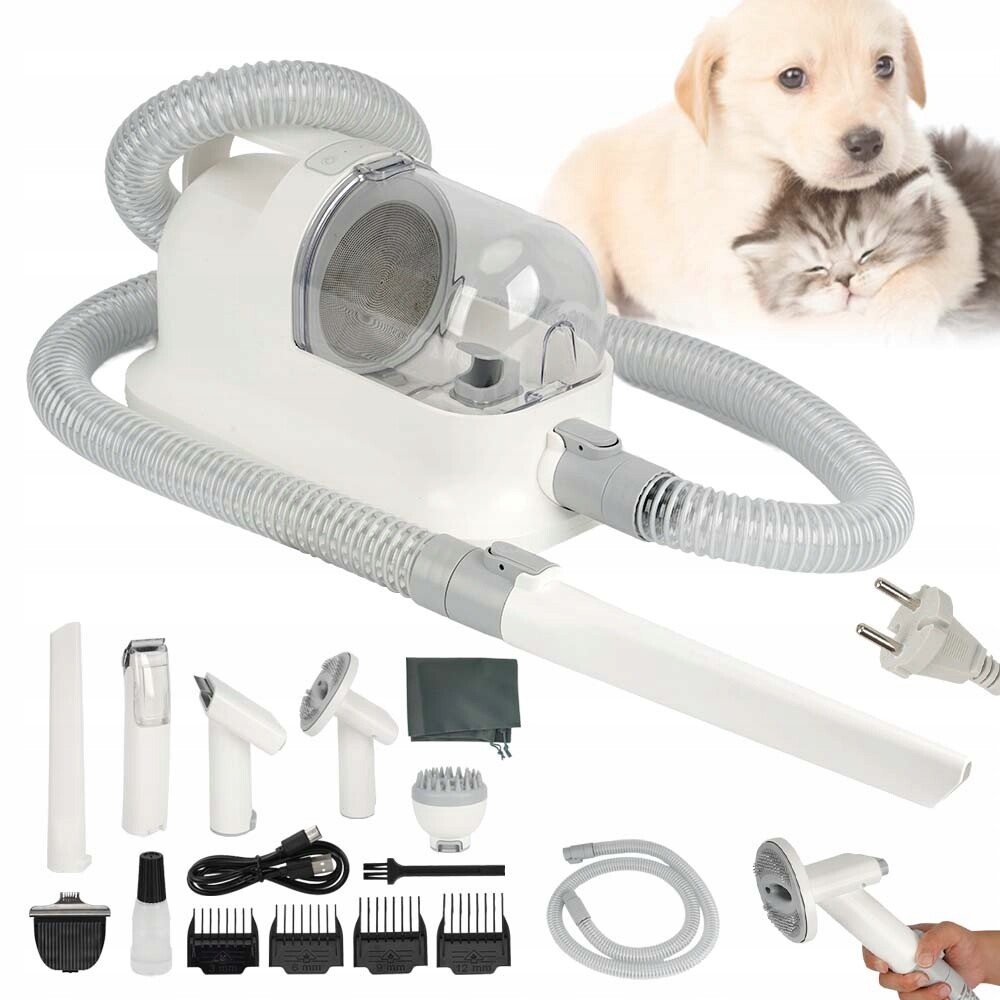 Zastřihovač Srsti Psa Kočky Tichý S Vysavačem Zastřihovač Kartáč