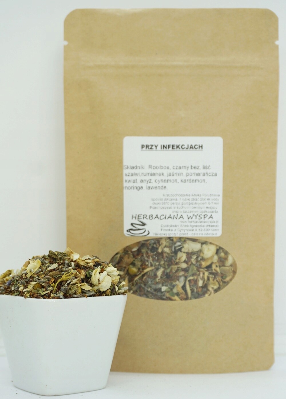 Při Infekcích 500 g bylinný čaj šalvěj černý bez levandule