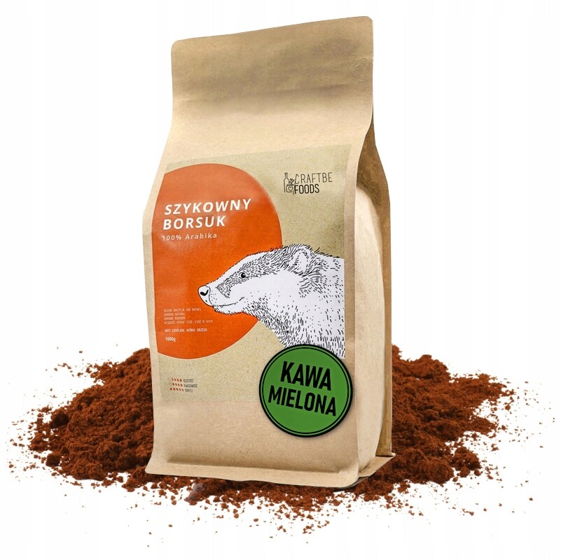 Craftbe Mletá Káva Šikovný Jezevčík 1kg