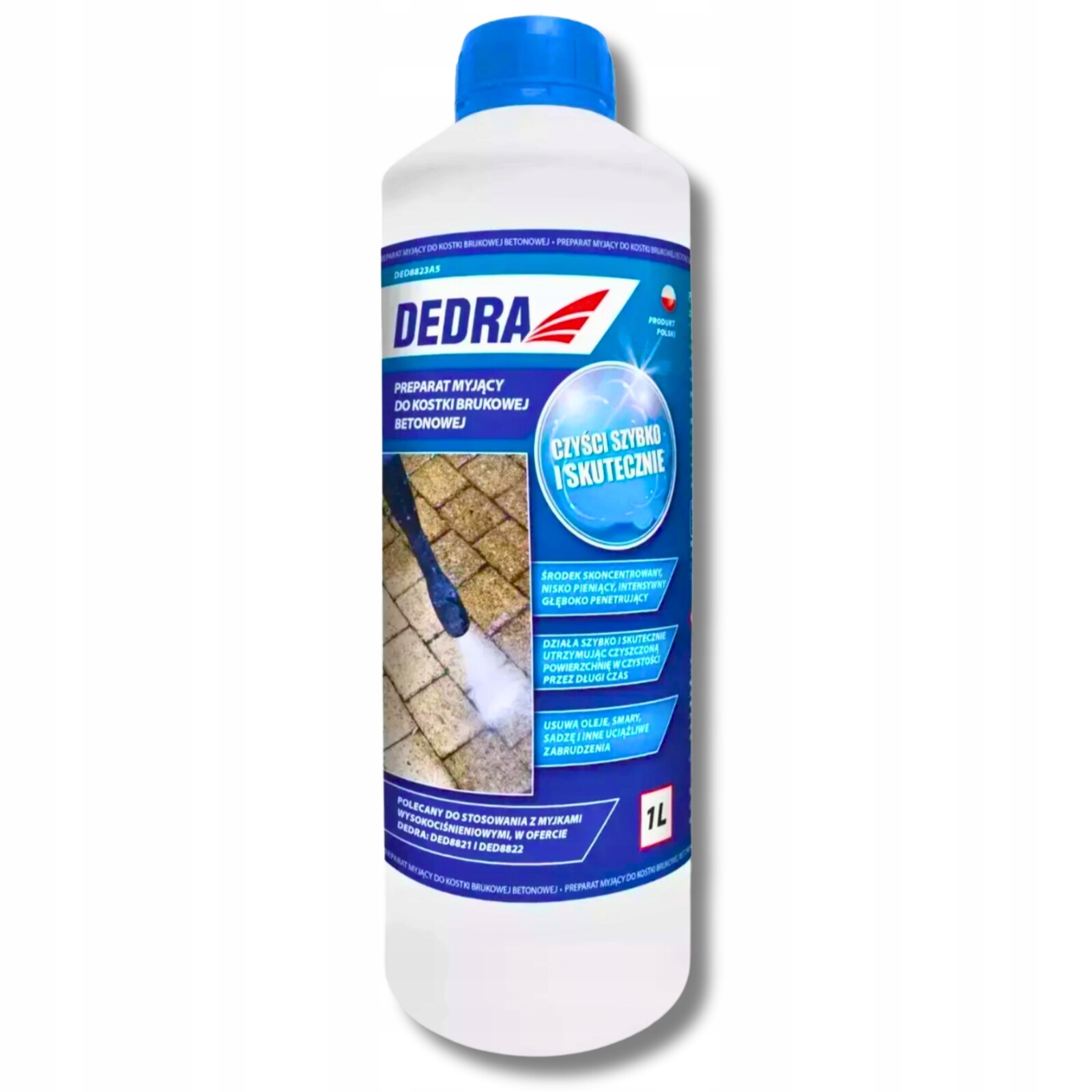 2 x Tekutina Na Čištění Dlažby Betonová Silný Přípravek 1L