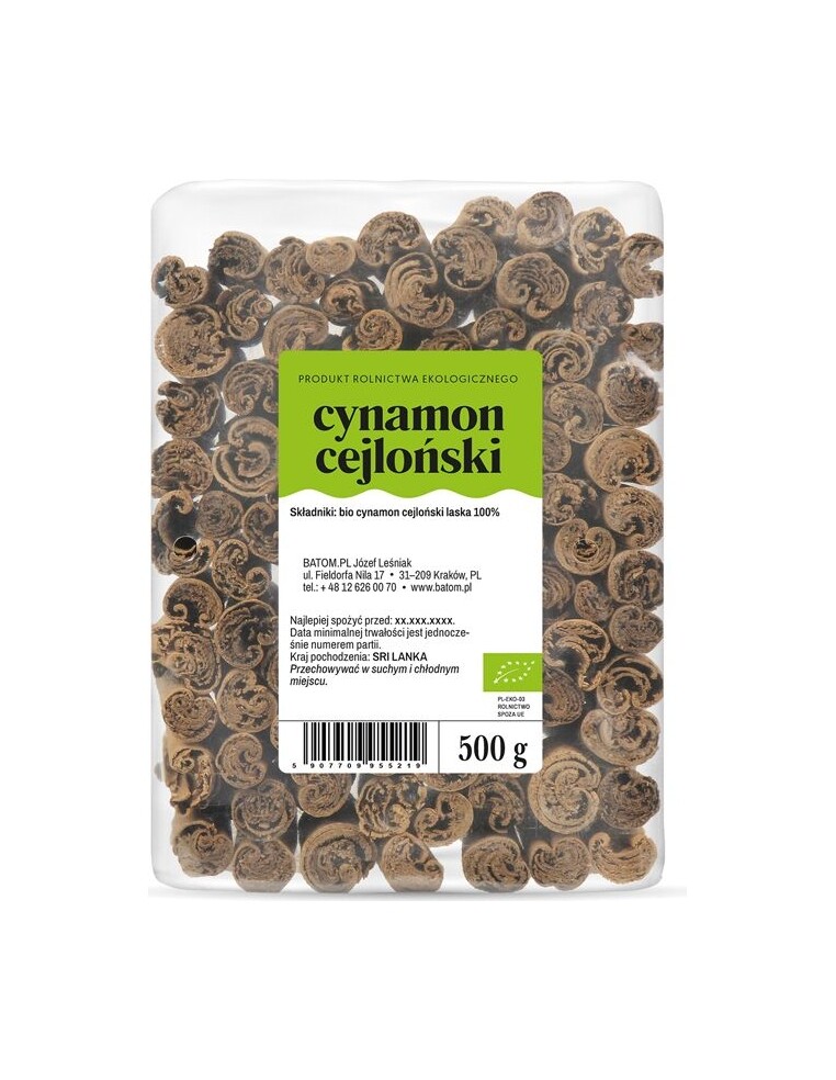 Cejlonská skořice 500 g Batom Bio