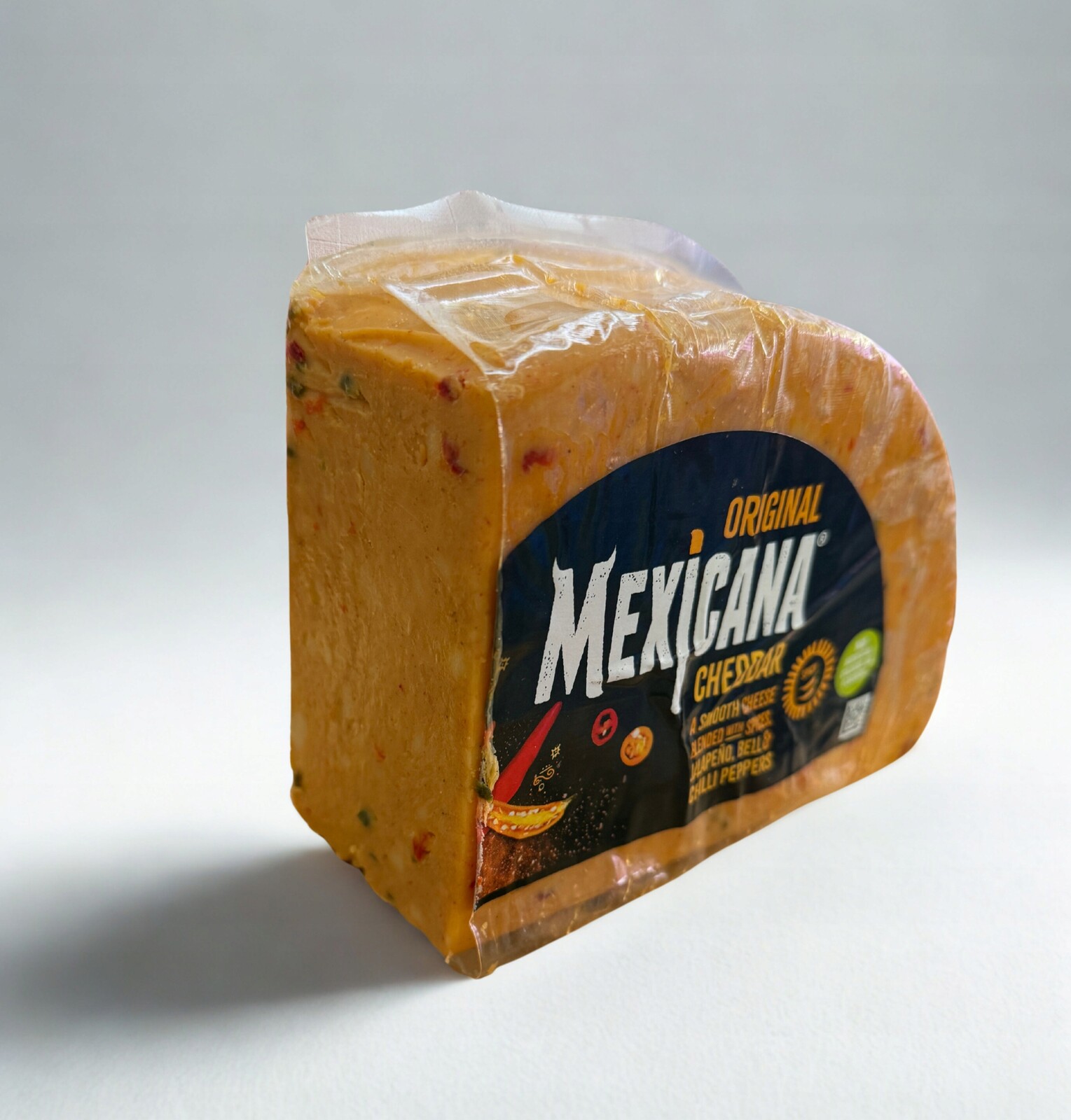Anglický sýr Cheddar Mexicana kousek cca 500 g