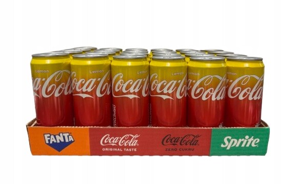 Coca-Cola Lemon Sleek 330ml x24 ks