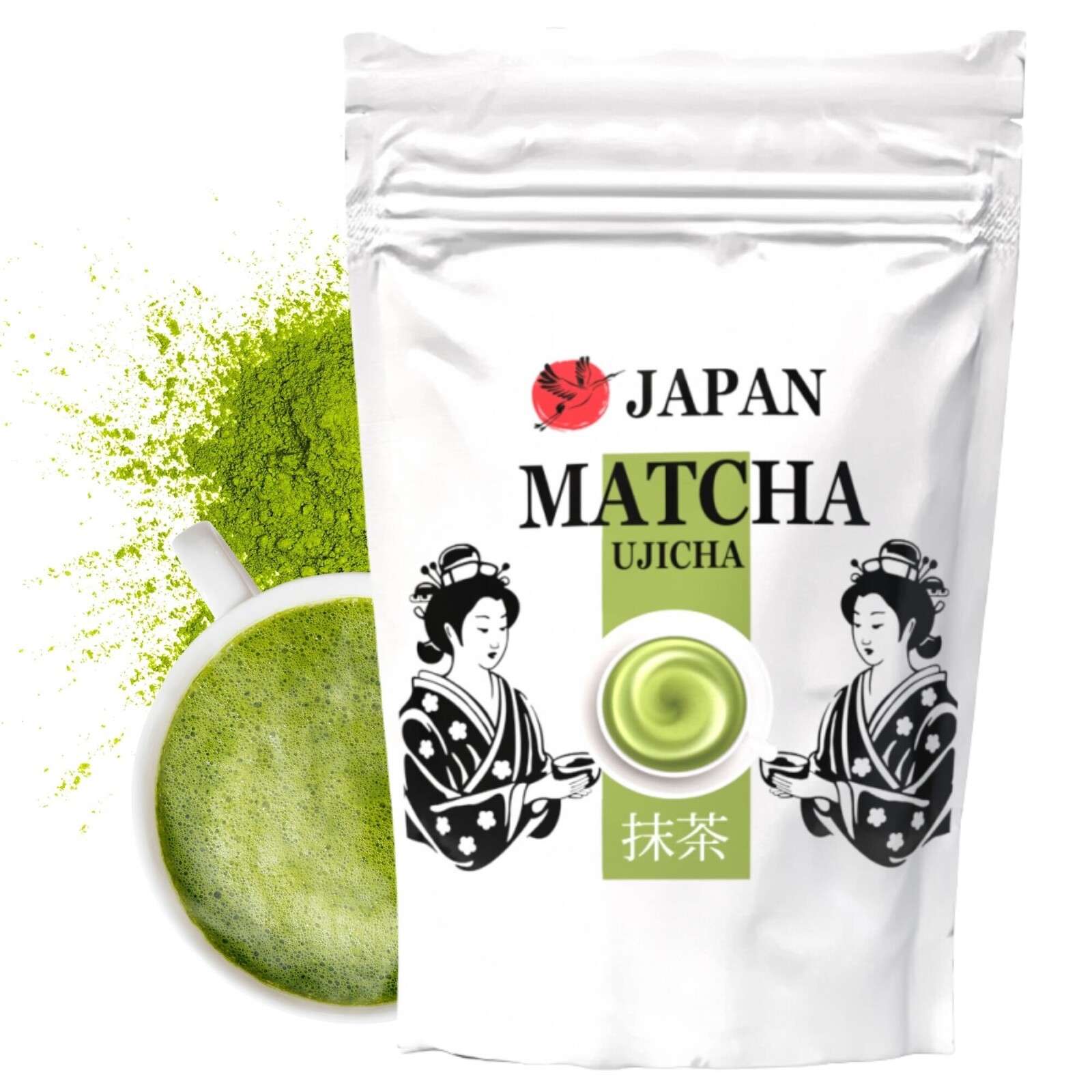 Matcha Japonská 100G Zelený Čaj Ujicha Premium