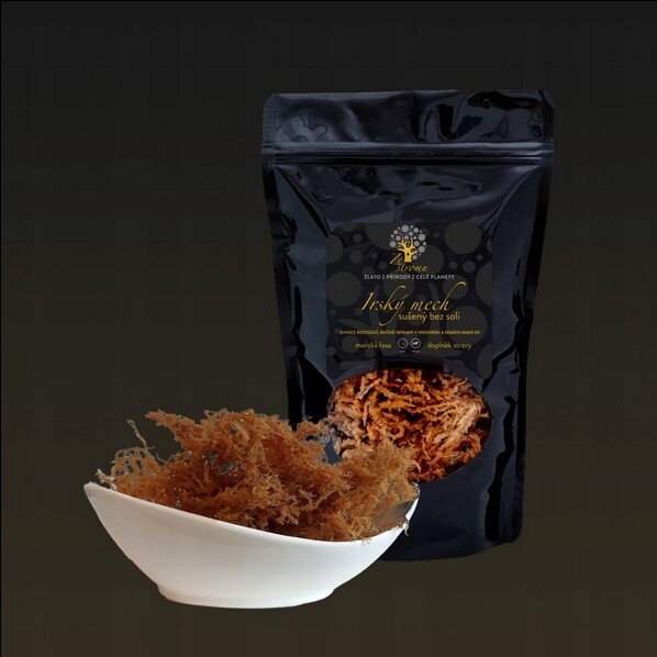Irský mech sušený na slunci bez Raw soli 500 g