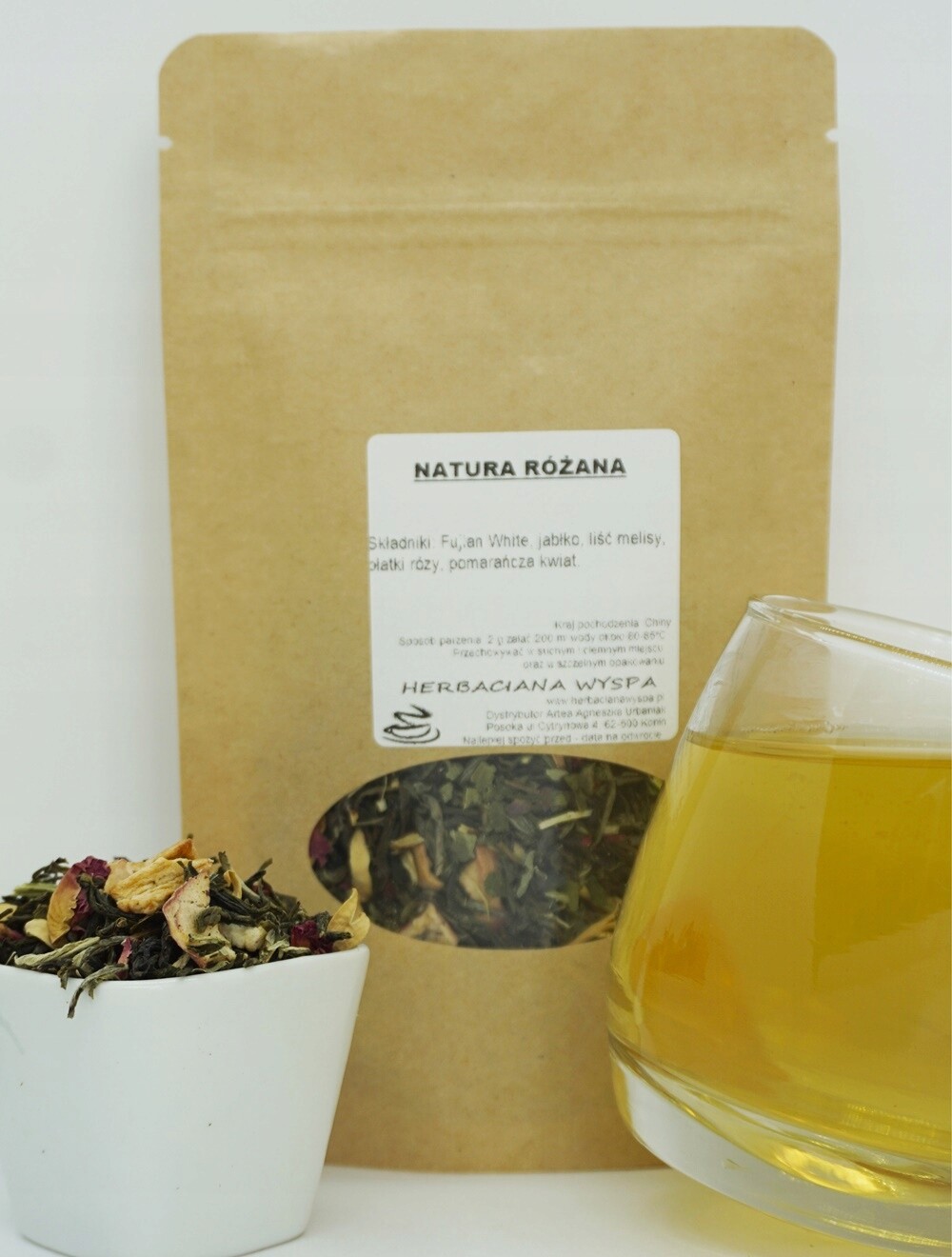 Róża Natura 500 g Fujian Bílý čaj bez aroma