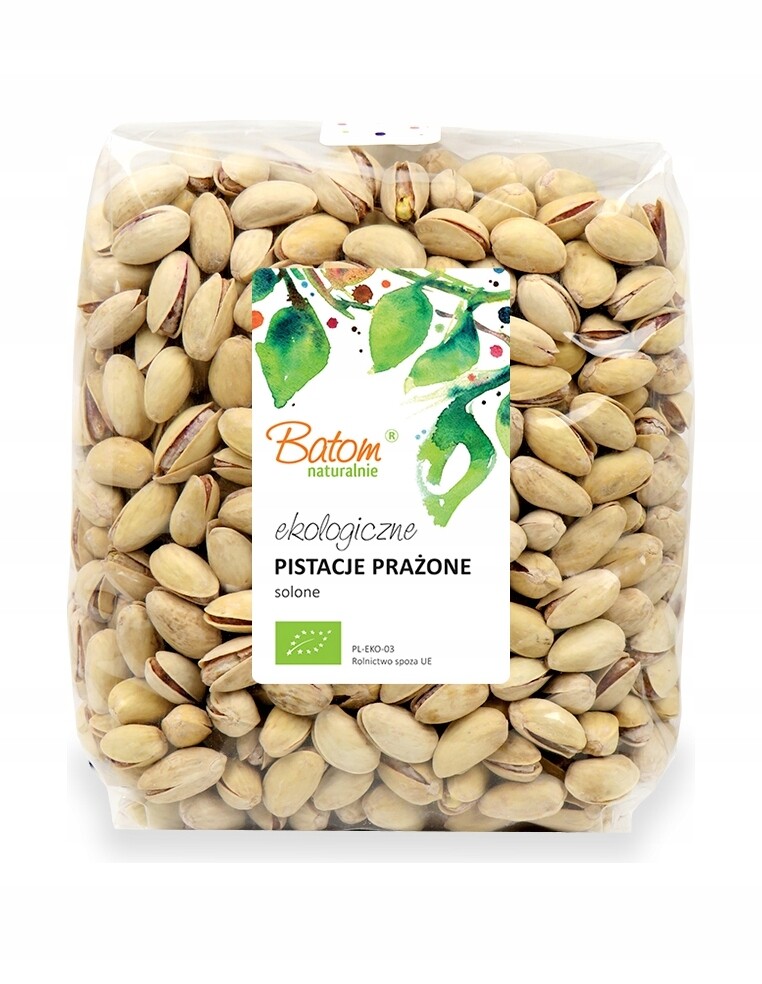 Pistácie pražené solené 1kg Batom Bio