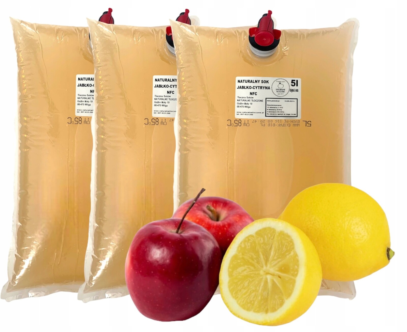 Jablko-citron 3x 5 l Set – 15 l, Nfc