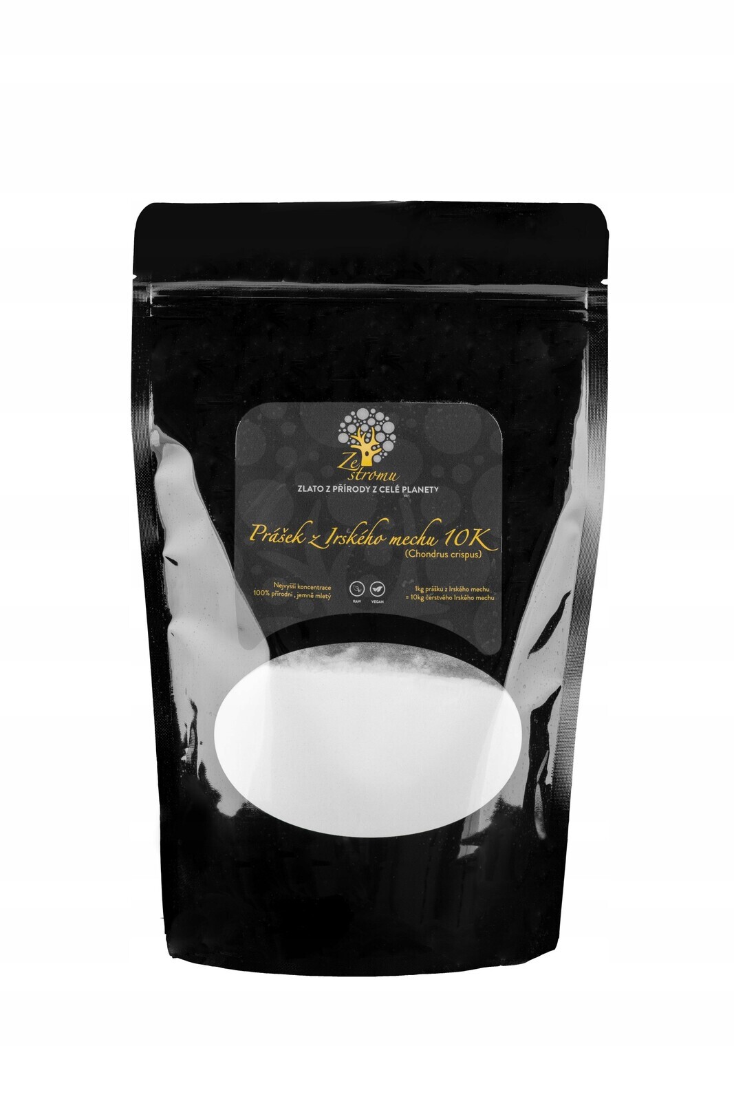 Prášek z Irského mechu 10K 250g