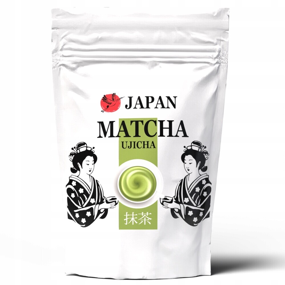 Vysoce kvalitní japonský Čaj Matcha 100g Velké balení Tradiční