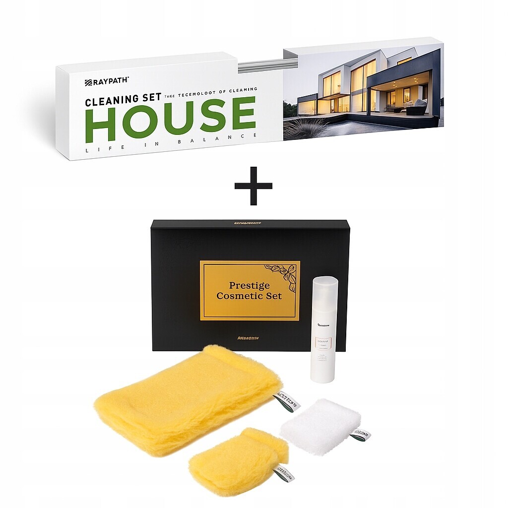 Raypath Úklid kuchyně v koupelně domu bez chemie Eko Dárek Spa sada