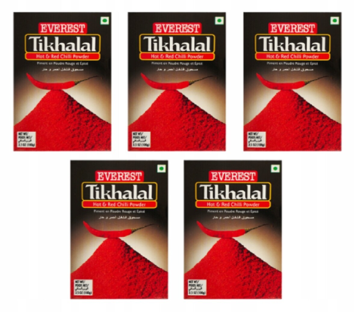 Everest Tikhalal Chilli Powder (balíček 5 x 100 g)