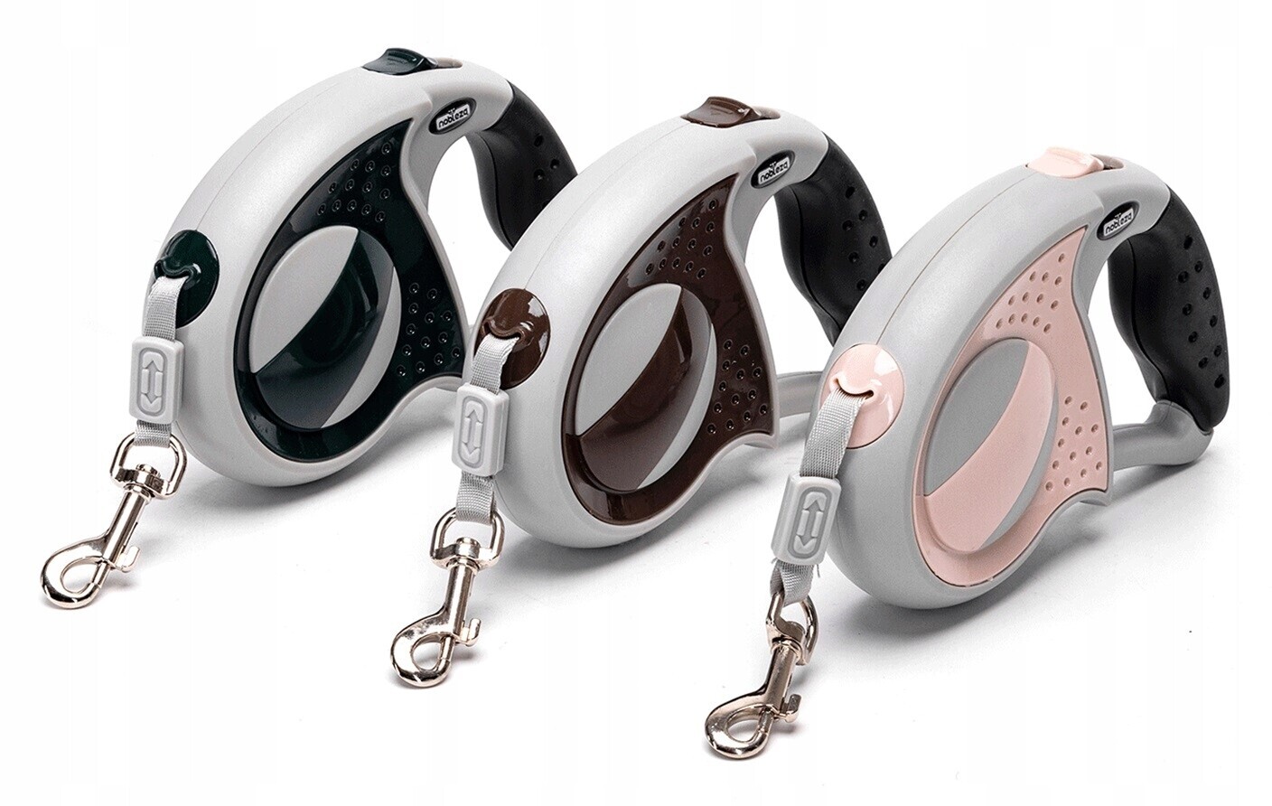 2 x Vodítko pro psa s blokovací páskou do 50 kg, 3 metry