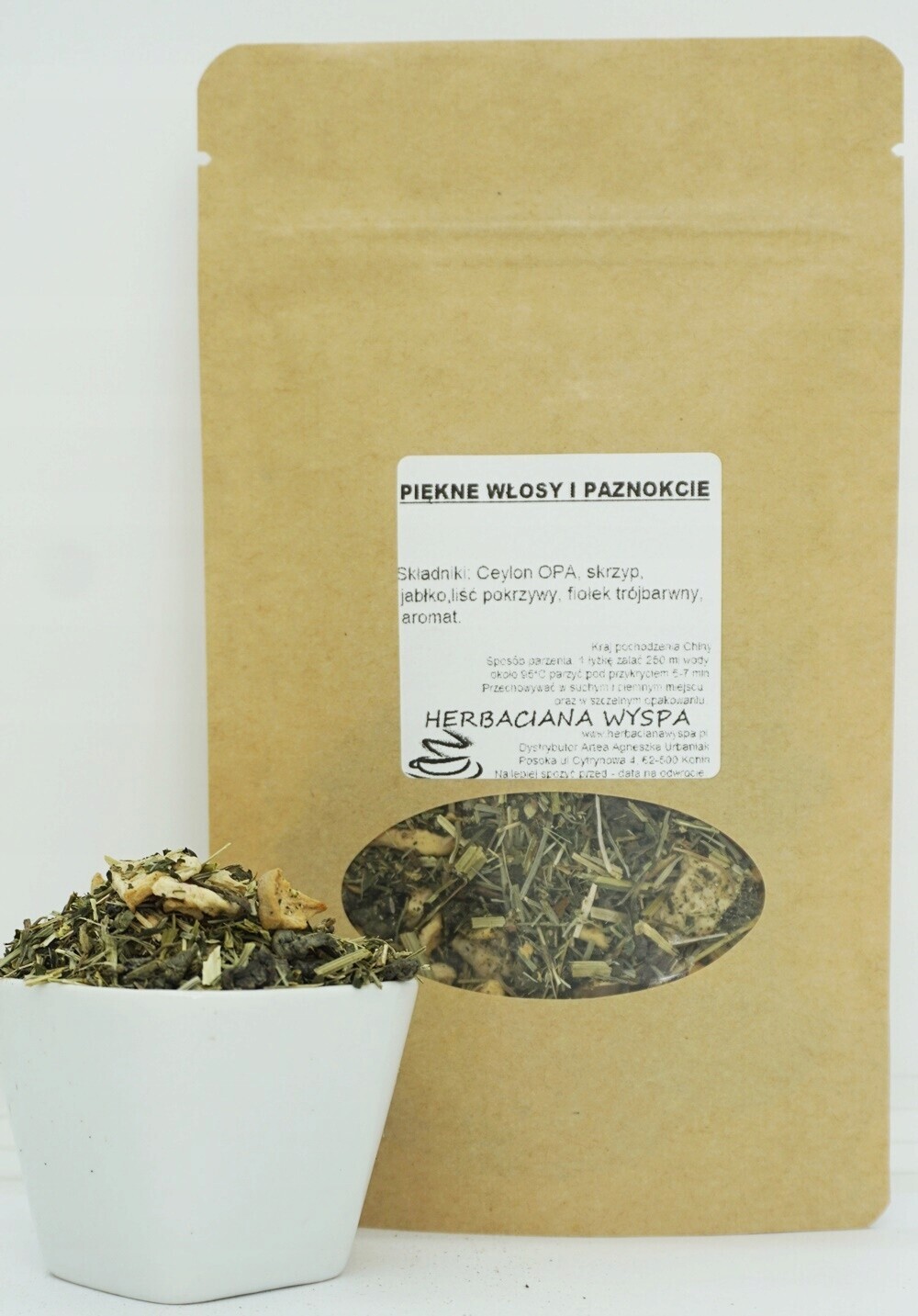 Krásné Vlasy A Nehty 500 g čaj přeslička kopřiva bratek