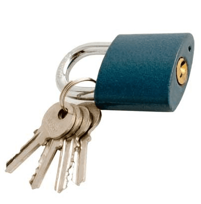 Visací zámek 38mm litinový