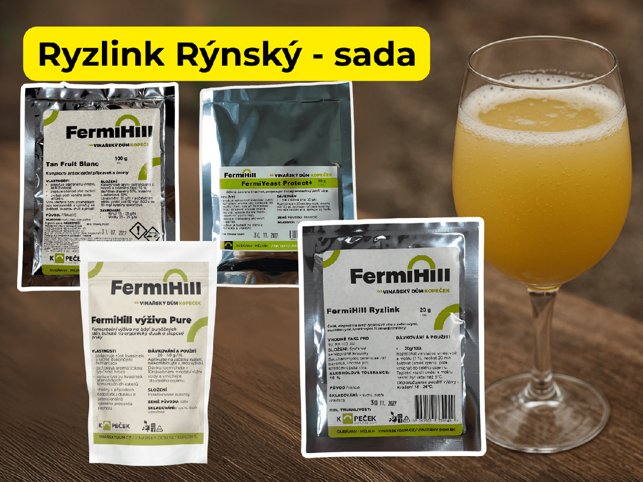 Sada Ryzlink rýnský