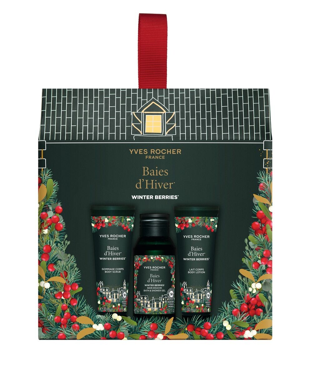 YVES ROCHER Dárková sada Zimní plody 3 3 ks