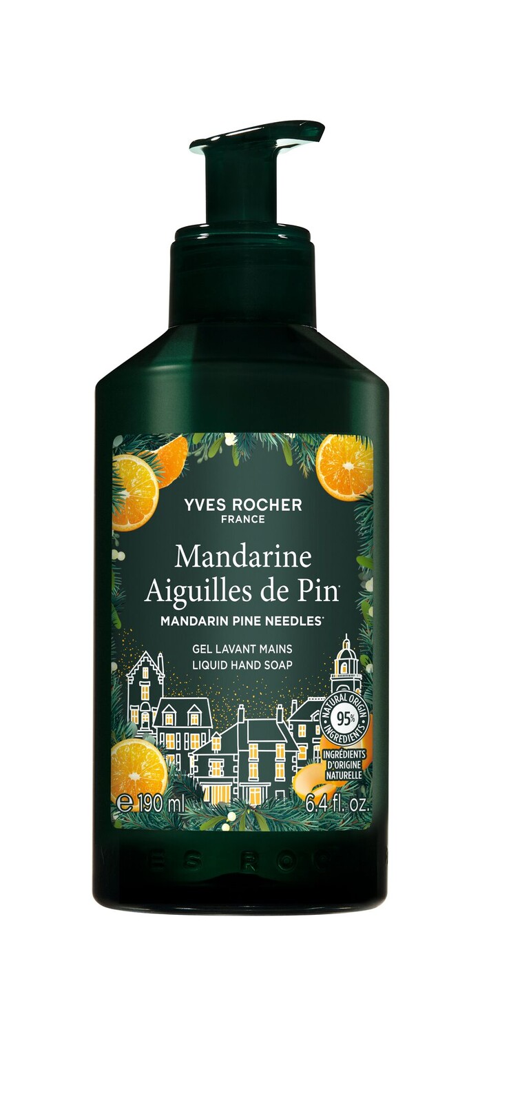 YVES ROCHER Tekuté mýdlo na ruce Mandarinka & jehličí, různé varianty 190 ml