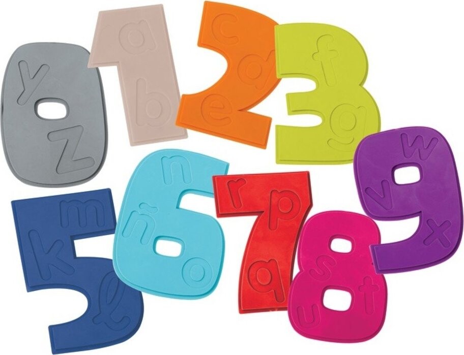 Dětské protiskluzové podložky v sadě 10 ks do vany 11x12,5 cm Chifres – MSV