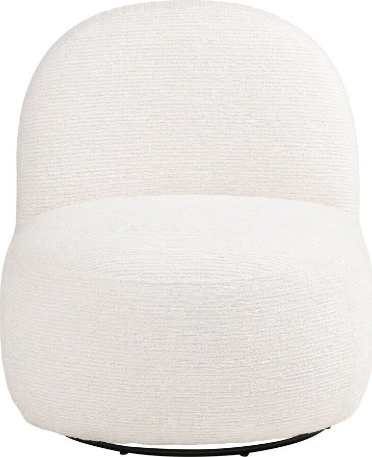 Krémové otočné křeslo Milo – House Nordic