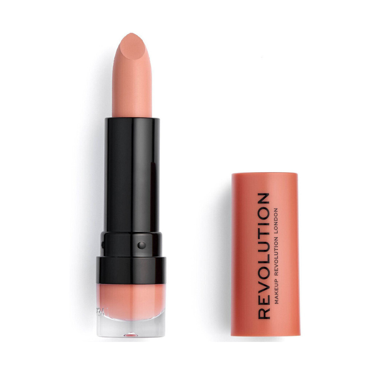Makeup Revolution  Matte Lipstick - 101 Piece of Cake  Růžová