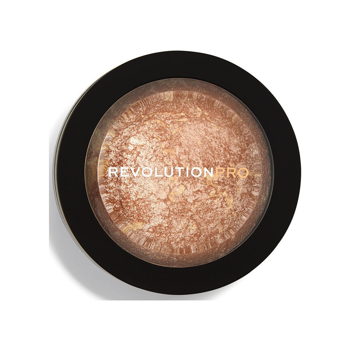 Makeup Revolution  Highlighter Powder Skin Finish - Radiance  Šedá