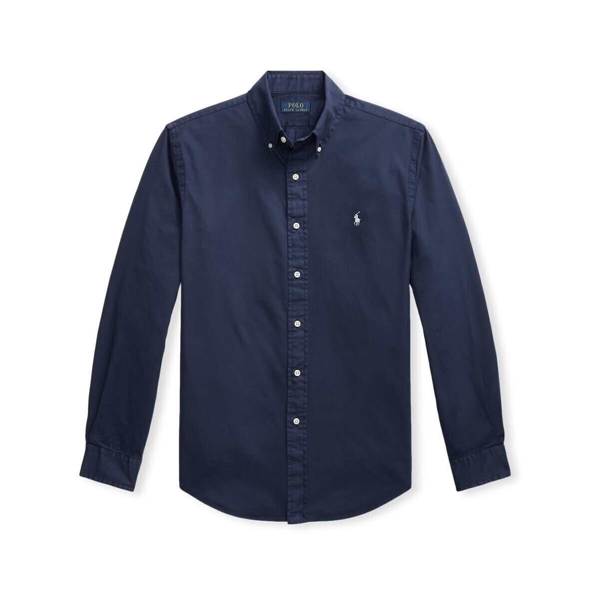 Polo Ralph Lauren  Custom Fit Twill Shirt - Navy  Modrá