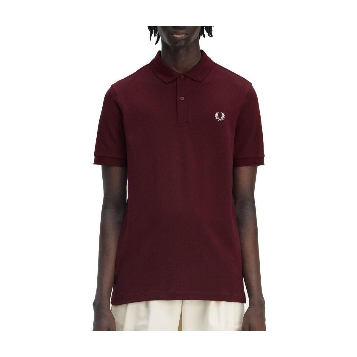 Fred Perry  PLAIN  SHIRT  Bordó
