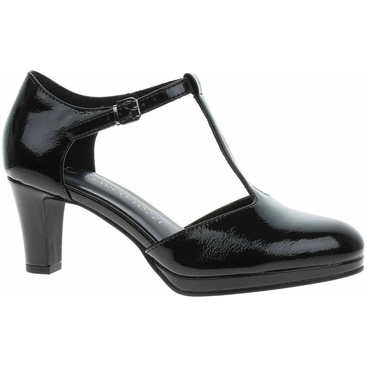 Marco Tozzi  Dámské společenské lodičky  2-24419-45 black patent  Černá