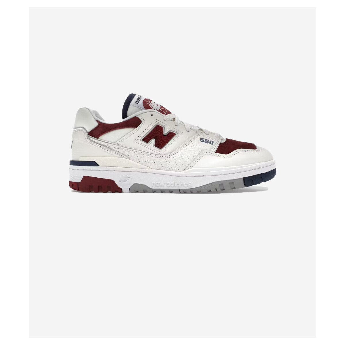 New Balance  550 Maroon Navy  Bílá