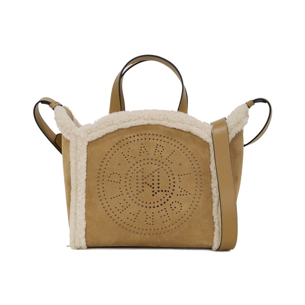 Karl Lagerfeld  K CIRCLE SM TOTE SHEARLING  Hnědá