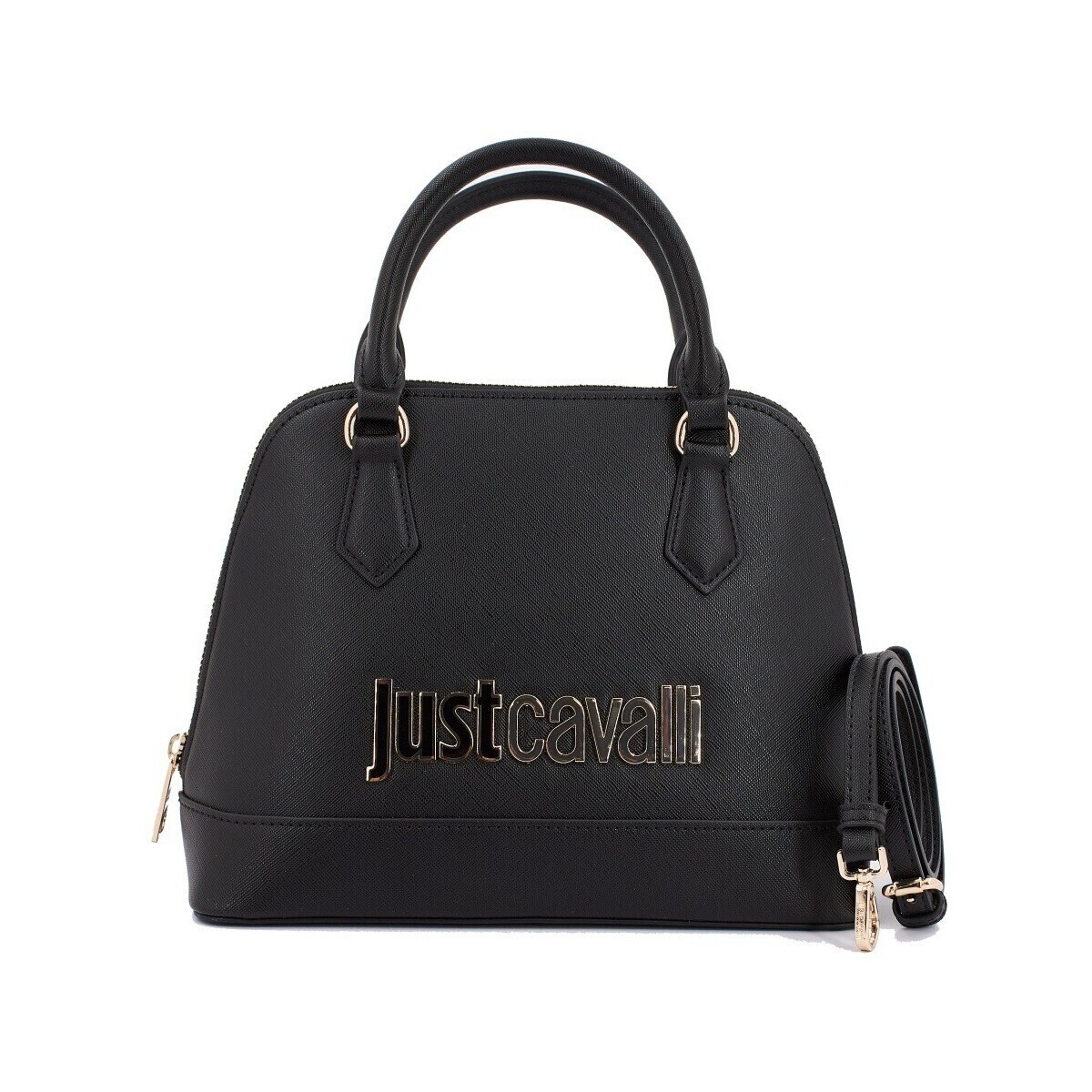 Roberto Cavalli  JC LETTERING 5  Černá