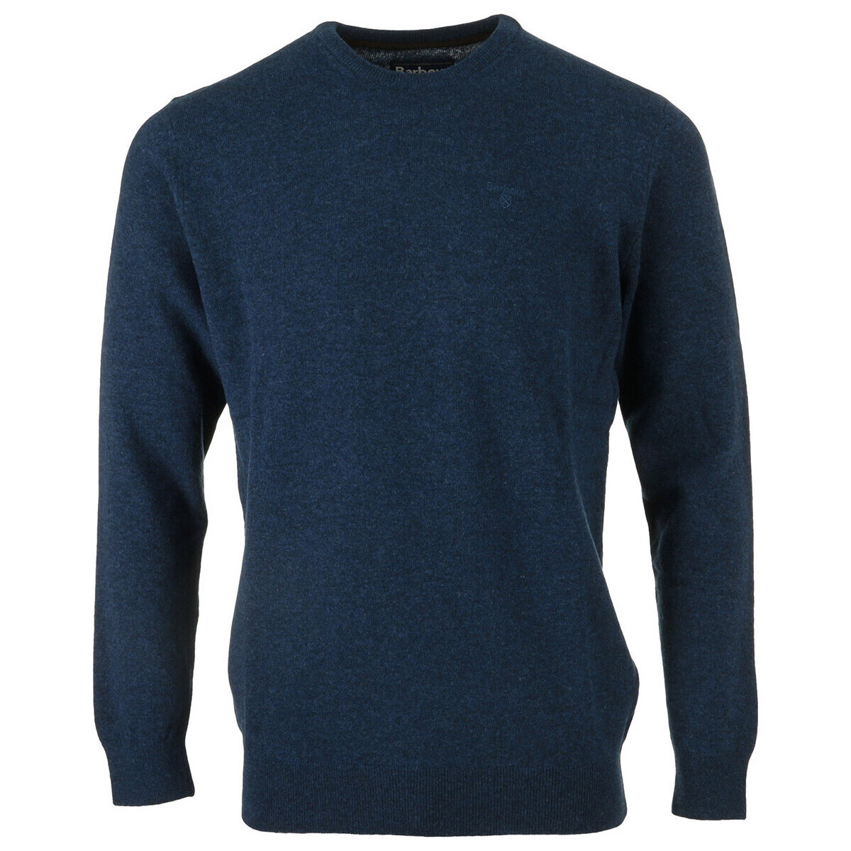 Barbour  Essential Lamswool Crew Neck  Modrá