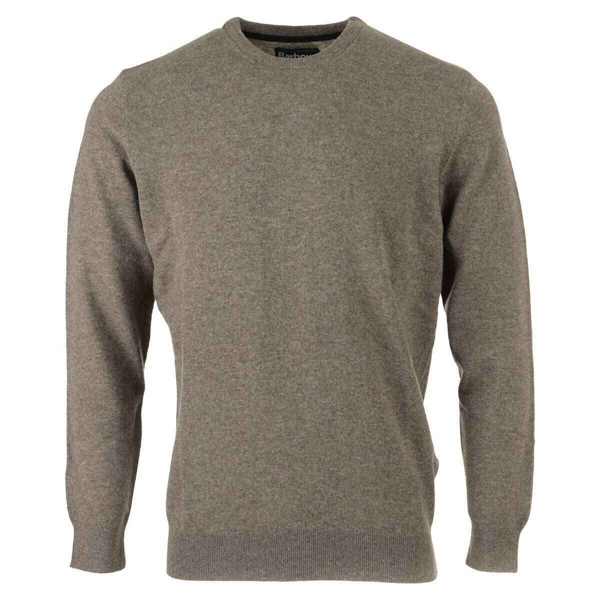 Barbour  Essential Lamswool Crew Neck  Hnědá