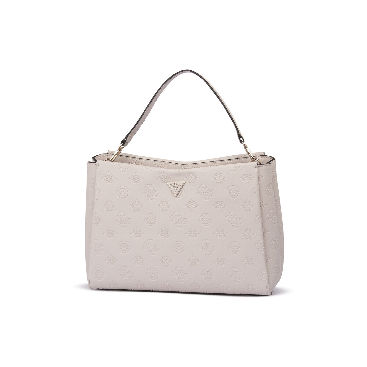 Guess  STL TISHA LARGE SATCHEL  Šedá