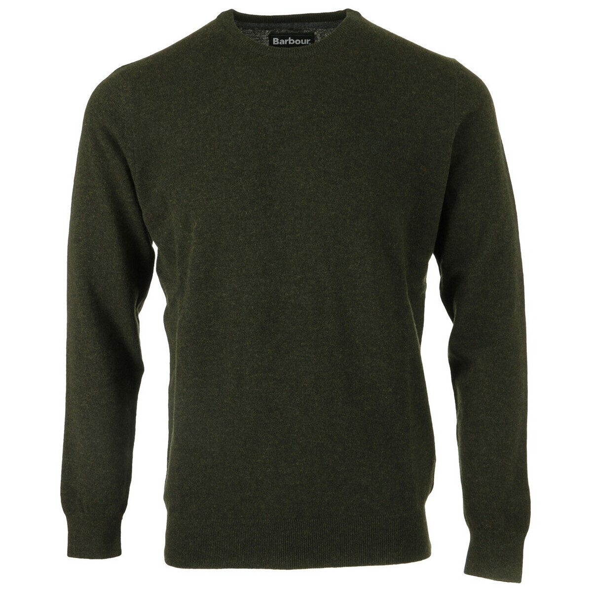 Barbour  Essential Lamswool Crew Neck  Zelená