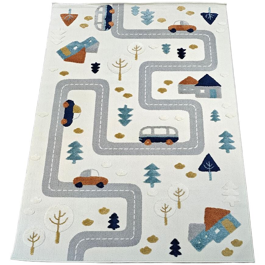 Koberec Quincey 1,25/1,7 A2693b Ojf šedý/krémový